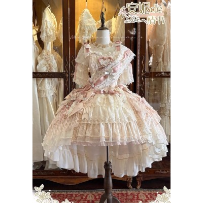 Mie Ye Anne's Love Letter Corset Top and Skirt Set(Reservation/Full Payment Without Shipping)